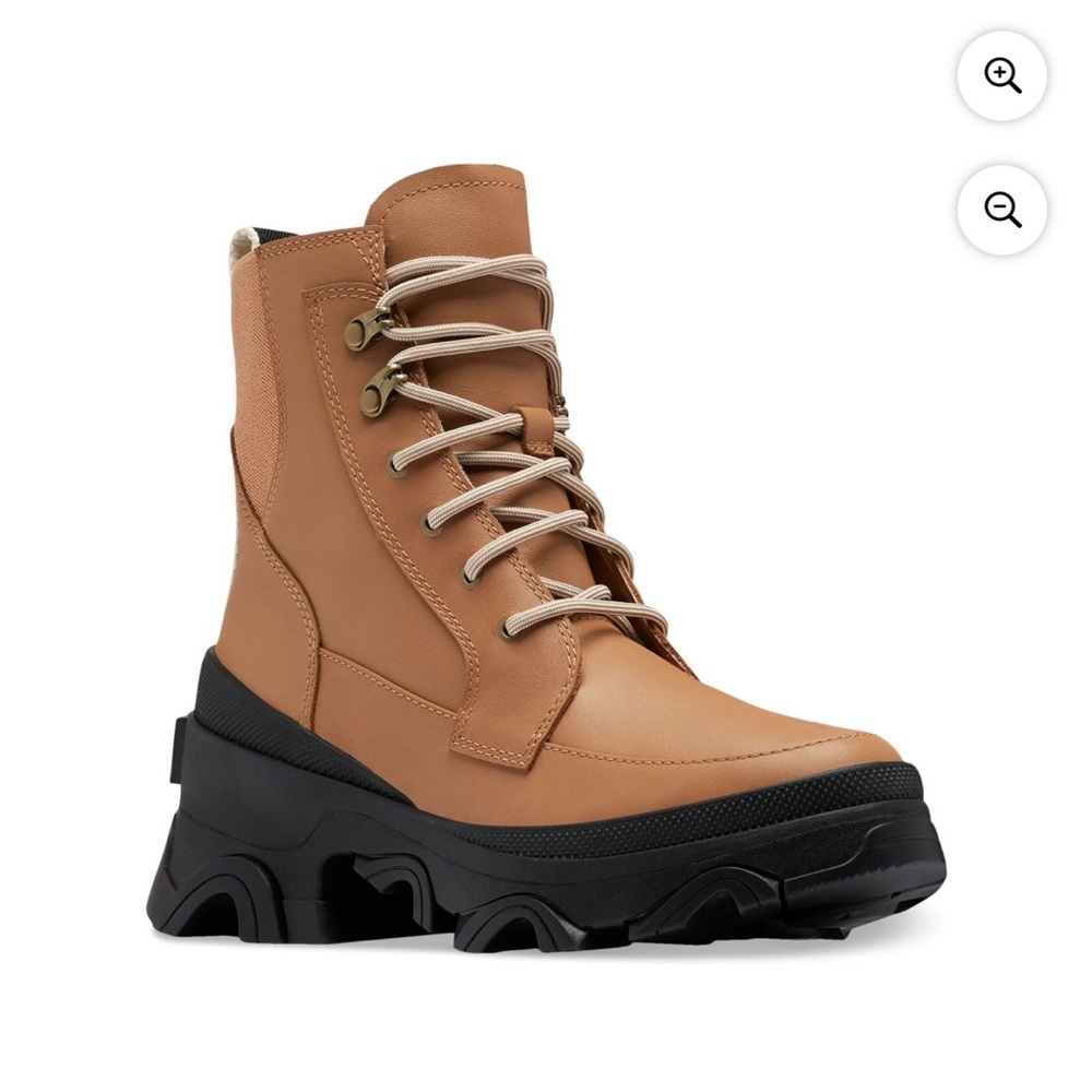 Sorel Waterproof Slip Resistant platform boots